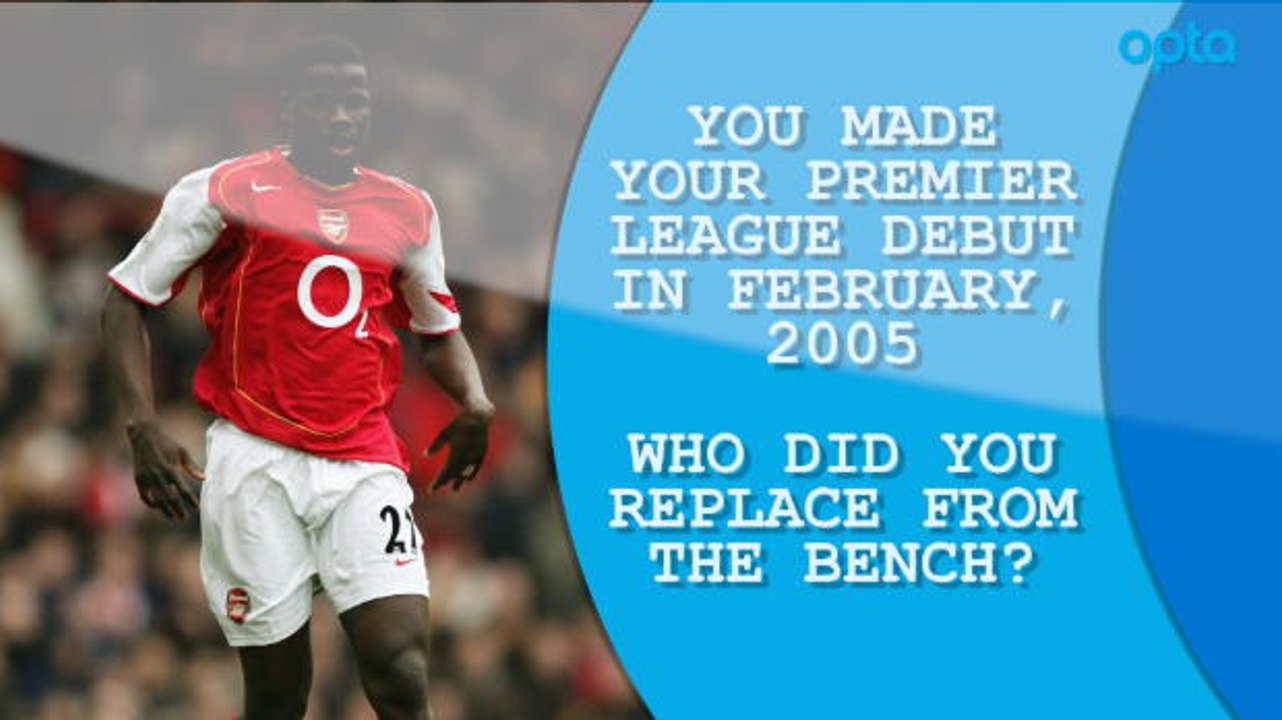 OPTA QUIZ: Emmanuel Eboue answers questions on...