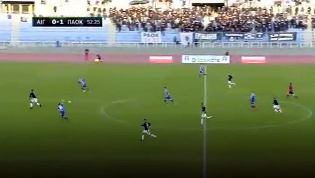 0-2 Το γκολ του Αλεκσάνταρ Πρίγιοβιτς - Αιγινιακός 0-2 ΠΑΟΚ - 29.11.2017