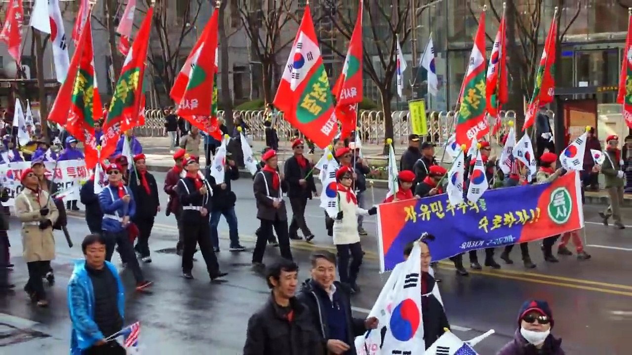 청년들이 이끄는 거리행진 5.18 금수저를 논하다_ 국민저항운동 4차 태극기집회