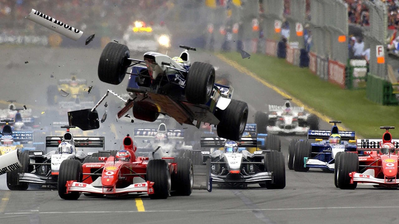 F1 Top 15 Crashes 21st Century