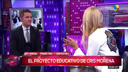 CRIS MORENA con SANTIAGO DEL MORO en INTRATABLES HD | 28-11-2017 | @DifusionInfo