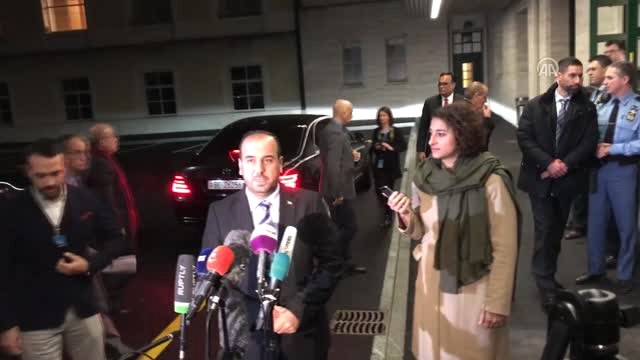 Suriye Konulu Cenevre 8 Görüşmeleri - Myk Başkanı Hariri - Cenevre