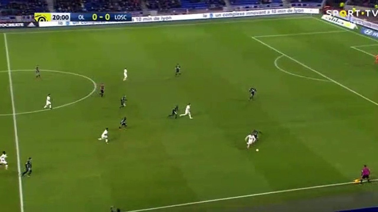 Thiago Mendes Goal HD - Lyon	0-1	Lille 29.11.2017