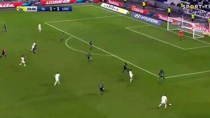 Ezequiel Ponce Goal HD - Lyon	1-2	Lille 29.11.2017