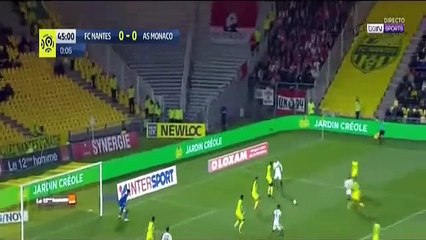 Buts Nantes - Monaco résumé de match 1-0