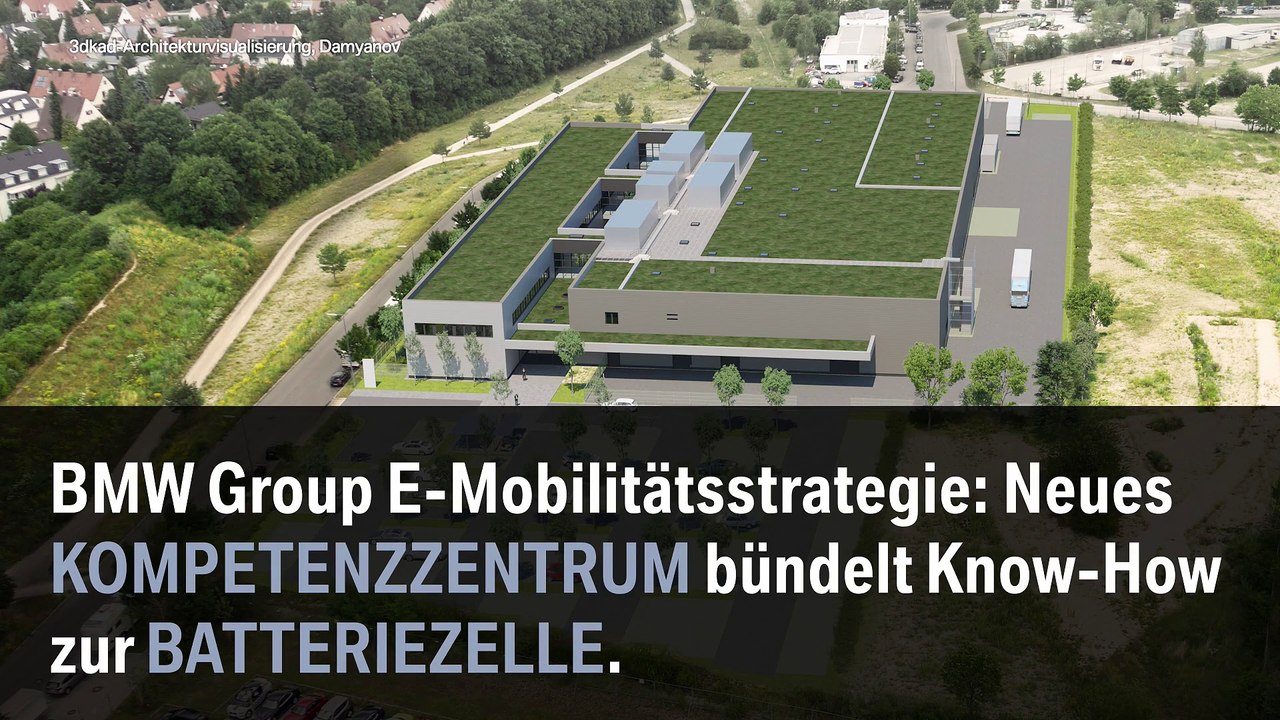 BMW - Neues Kompetenzzentrum Batteriezelle