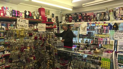 Windsor souvenir shopkeeper reacts to royal wedding in May