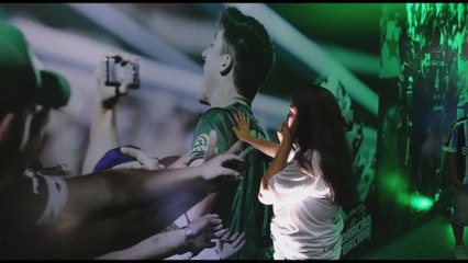 El Chapecoense inaugura un túnel con 48 imágenes un año después del accidente