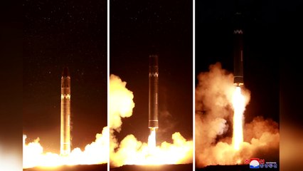 北, 화성-15형 발사 모습 공개 / YTN