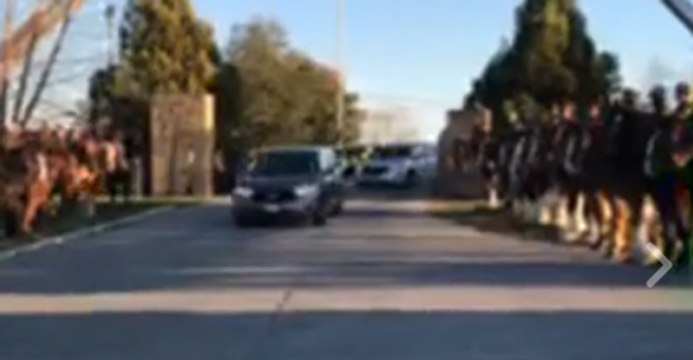 Funeral Procession Held for Slain Baltimore Detective Sean Suiter