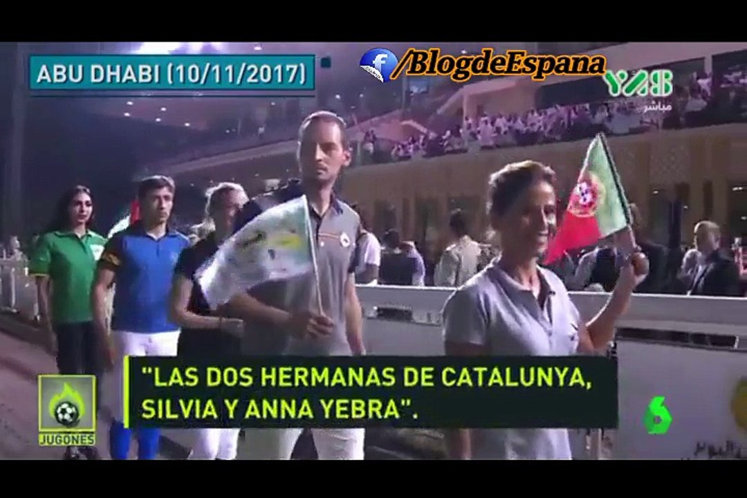 Polémica en un torneo de hípica: 6 jinetes españoles se presentan como catalanes y eluden la bandera