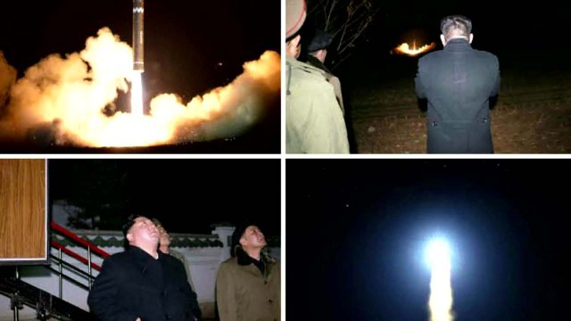 北, 김정은 참관 화성-15형 발사 사진 공개 / YTN