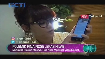 Lepas Hijab dan Dihujat Banyak Orang, Ini Jawaban Rina Nose