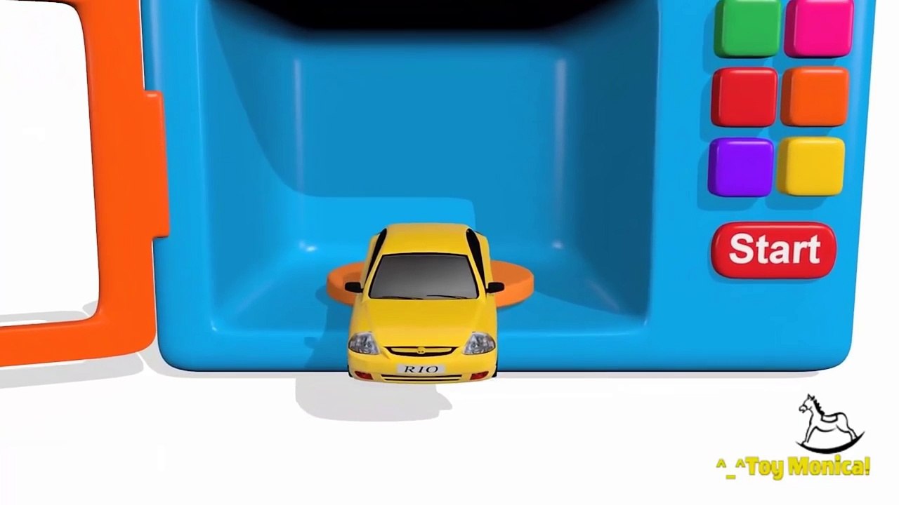 Colors for Children to Learn with Microwave and Surprise Eggs - Learn Colours For Kids-nUW2Mb1DZrc