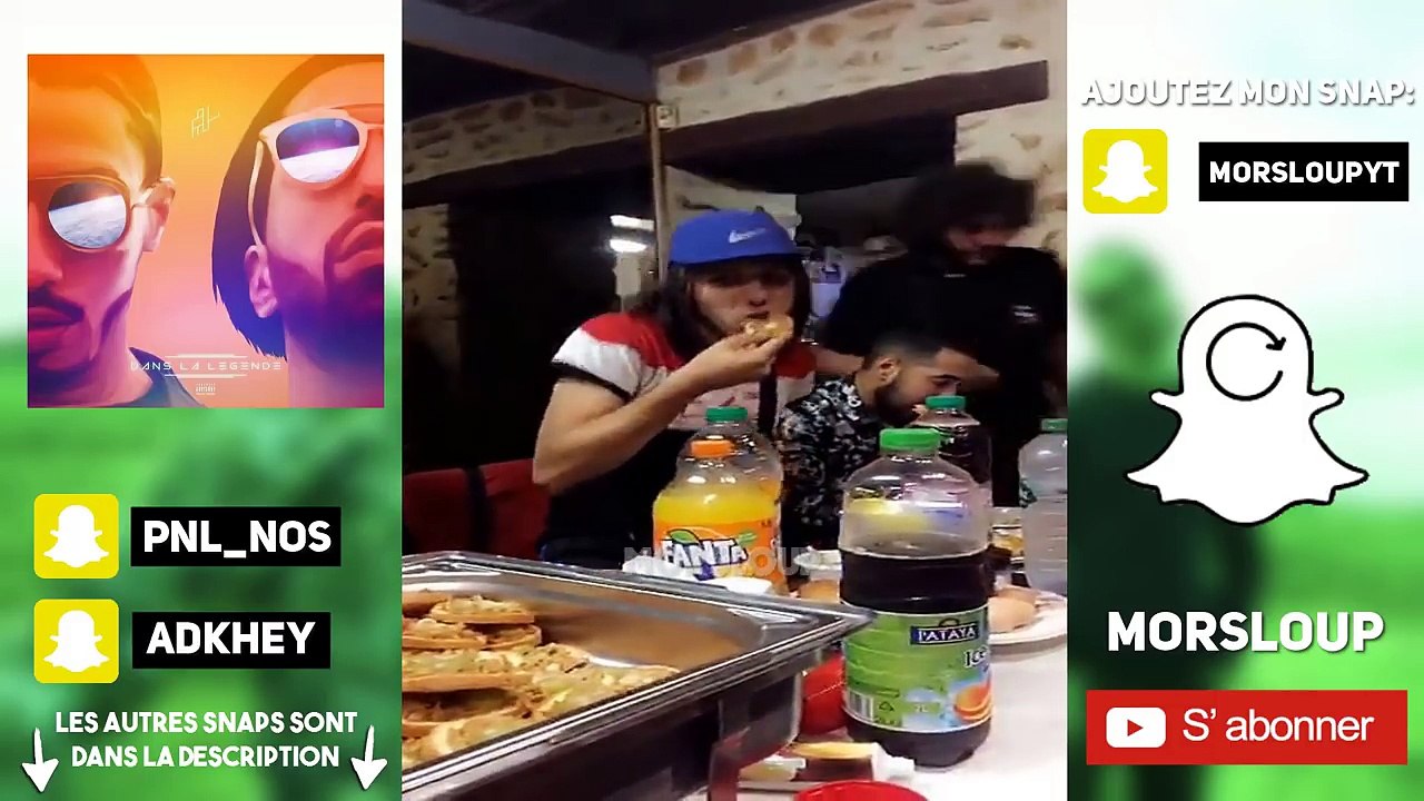 PNL REPLAY (SNAPCHAT) #27 - ADEMO, N.O.S, MMZ, DTF, BENÉ, PEPITO, DJANGO, CASPER !!-3WE8I9yI6gc