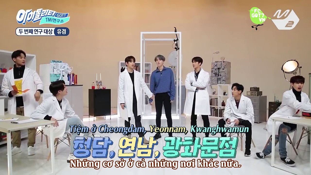 [Vietsub] [IDOLity] GOT7's TMI lab Ep.1 {FC GOT7 VN}