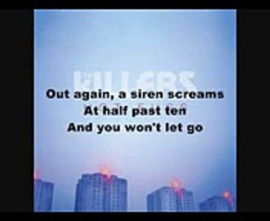 The Killers - Change Your Mind (with lyrics)