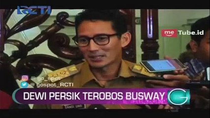 Terobos Jalur Busway, Dewi Perssik Ngaku Mendapat Perintah dari Polisi