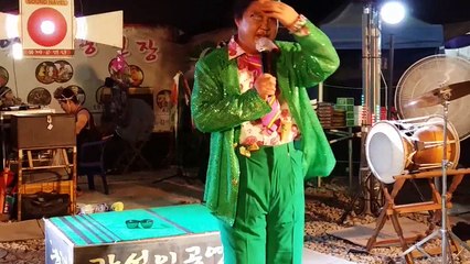 양푼이품바~이벤트 남ㅇ출연 님과함께 ~2017년 7월07일 일산 해수욕장