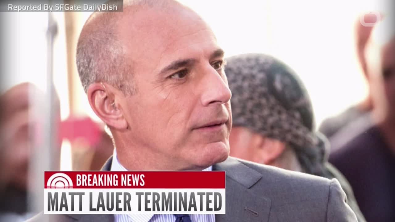 Who will replace Matt Lauer on Today?