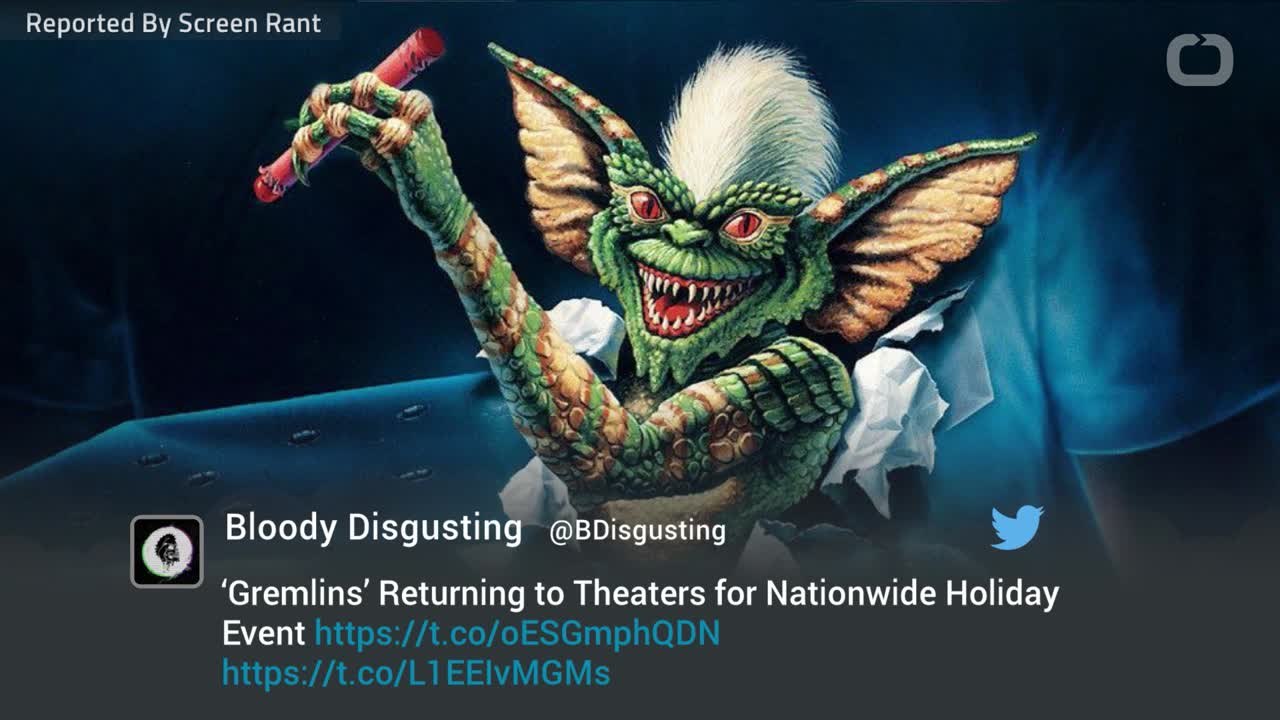 Gremlins Returning to Theaters for Holiday Engagement