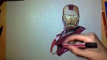 Hyperrealistic Art Drawing - Iron Man MARVEL-Uh3TKQ84x_A