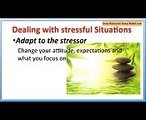 Managing stress in the workplace-  The 4 A's