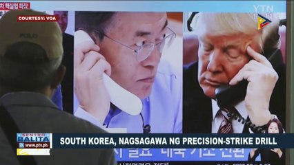 GLOBALITA: South Korea, nagsagawa ng precision-strike drill; Pope Francis, bumisita sa Myanmar; Alternatibo sa solar pan