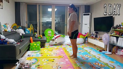 (운동자극)34살여자 30일동안 매일 팔굽혀펴기 푸쉬업 100개 도전기