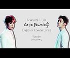 EXO (엑소) Chanyeol (찬열) & D.O. (디오) - Love Yourself Lyrics (Color-Coded EngKor)