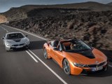 BMW i8 Roadster et Coupé (2018) en vidéo