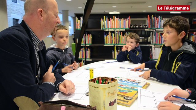 Quimper. Ateliers BD. Ça bulle aux Ursulines !