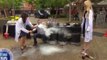 Australian TV Host Nearly Decapitates Herself During A Coke And Liquid Nitrogen Experiment