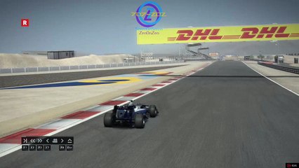 F1 2010 Career Sakhir Team Williams Race replay HD ultra 60 fps