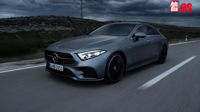 VÍDEO: el Mercedes CLS 2018, al descubierto y en movimiento