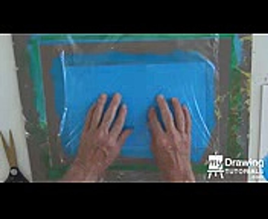 Acrylic Abstract Painting Technique – Create Cool Effect with Acrylic Paint