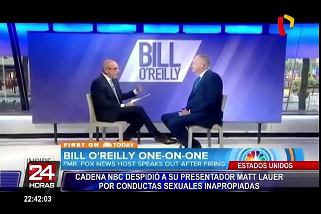 EE.UU: despiden a presentador de la NBC por conductas sexuales inapropiadas