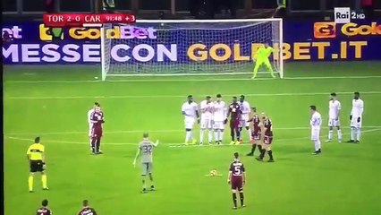 L'incroyable coup-franc de ce gardien de but en Serie A !