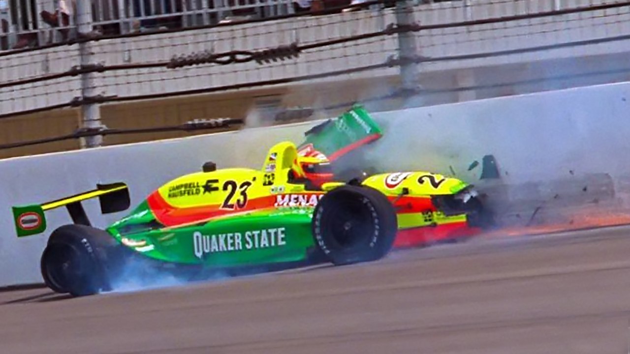 Scott Brayton fatal crash at Indy 500 (May 17, 1996) ALL ANGLES & PICS ...