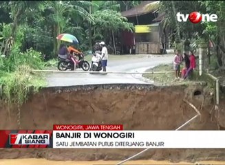 Banjir di Wonogiri, Ratusan Warga Terisolir