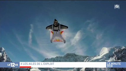 Buzz : Deux français se lancent un défi improbable en plein ciel - Regardez