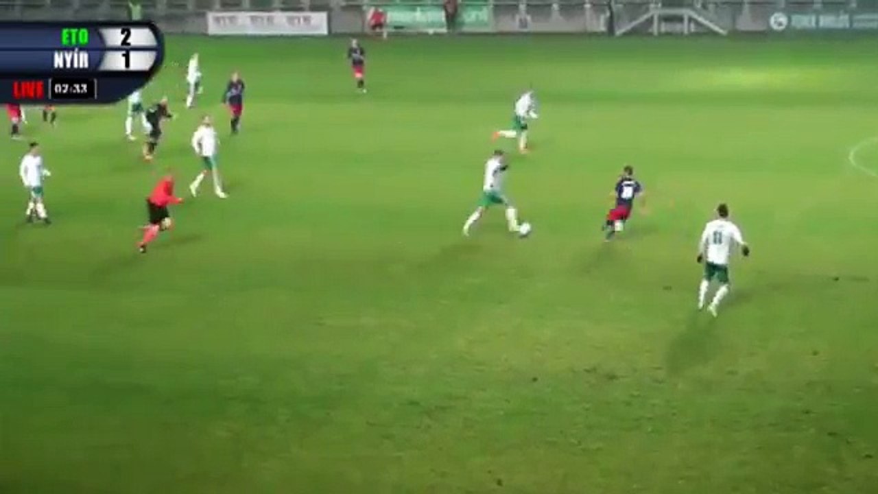 Gyori ETO 3:1 Nyiregyhaza (Hungarian Cup. 29 November)