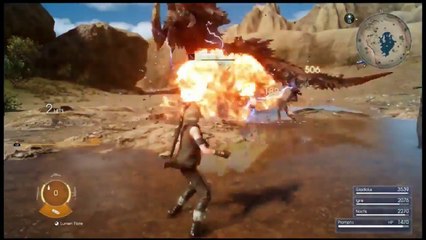 Final Fantasy XV : démonstration changement personnage