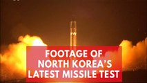 Video shows Kim Jong-un watching North Korea's latest missile test