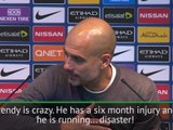 Mendy is crazy... what a disaster! - Guardiola