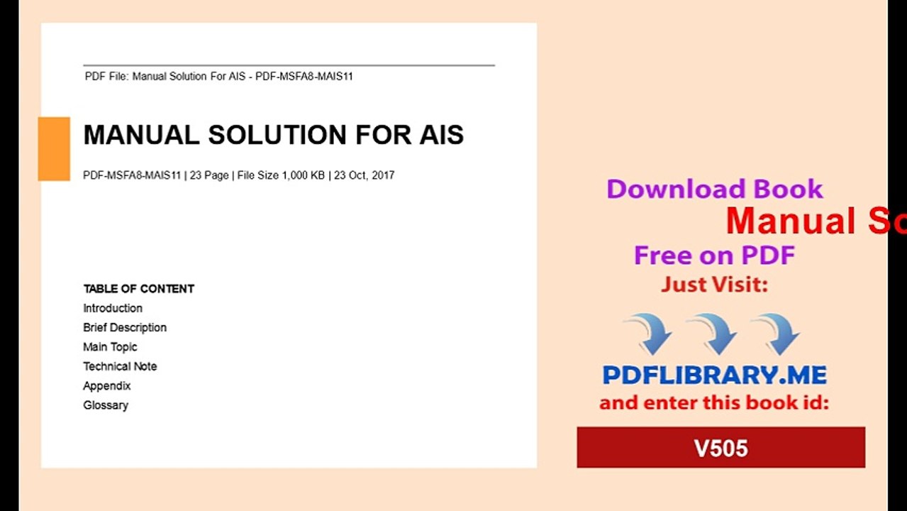 [PDF] Manual Solution For AIS [D0WNL04D]