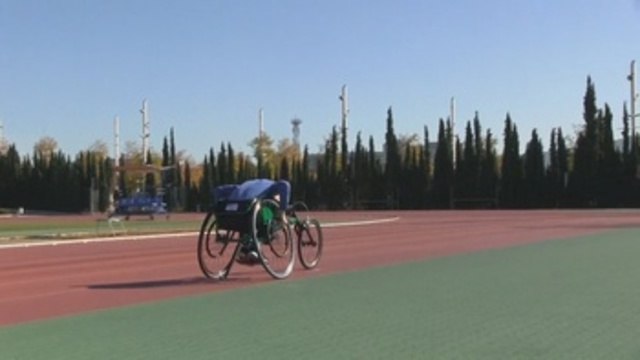 El deporte paralímpico griego ofrece esperanza para refugiados discapacitados