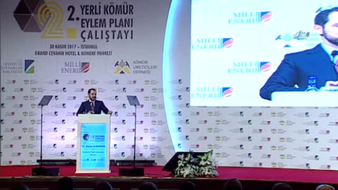 Enerji ve Tabii Kaynaklar Bakanı Berat Albayrak, 2. Yerli Kömür Çalıştayı'nda Konuştu