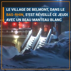 La neige est arrivée dans le nord-est