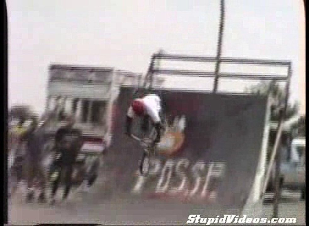 Failed BMX Backflip
